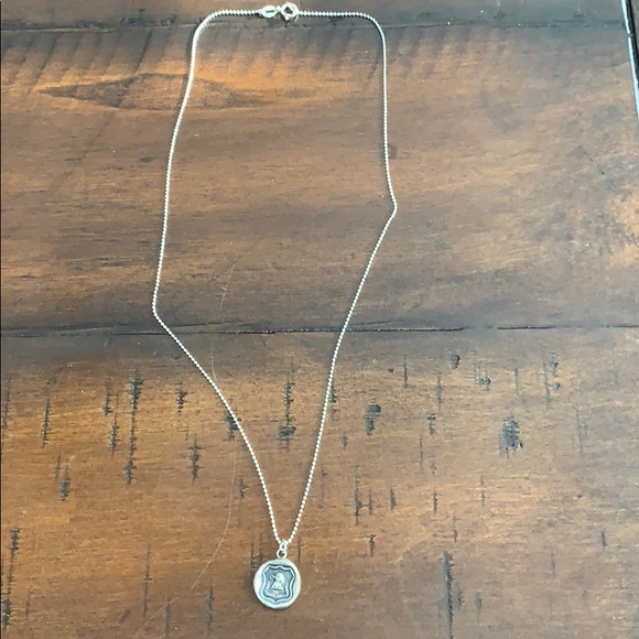 Etsy Jewelry - Homemade Etsy Wax Seal Pendant Sterling Silver